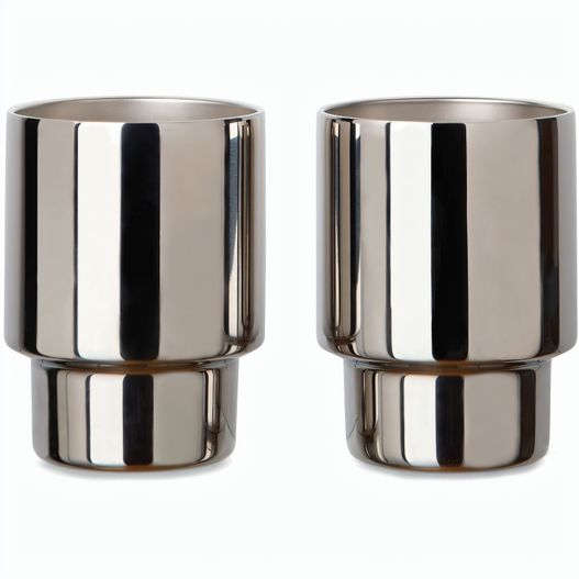 VINGA Nagano RCS recycelte Edelstahlbecher, 2er-Set (Bild 1)