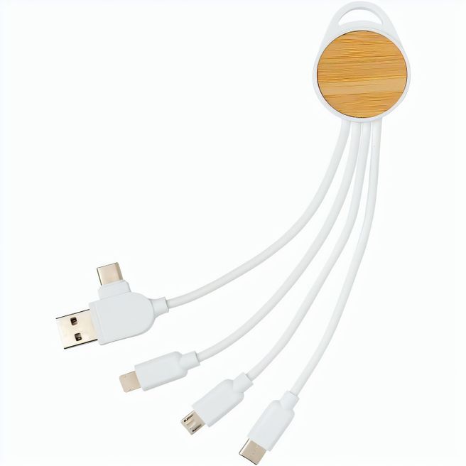 Produktabbildung rundes Ontario 6-in-1 Kabel aus RCS recyceltem Kunststoff rundes Ontario 6-in-1 Kabel aus RCS recyceltem Kunststoff