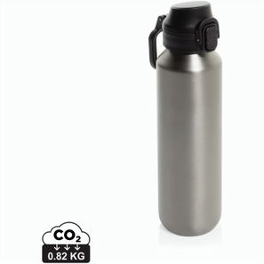 Via RCS Re-Steel Sportflasche mit Verschluss, 600ml