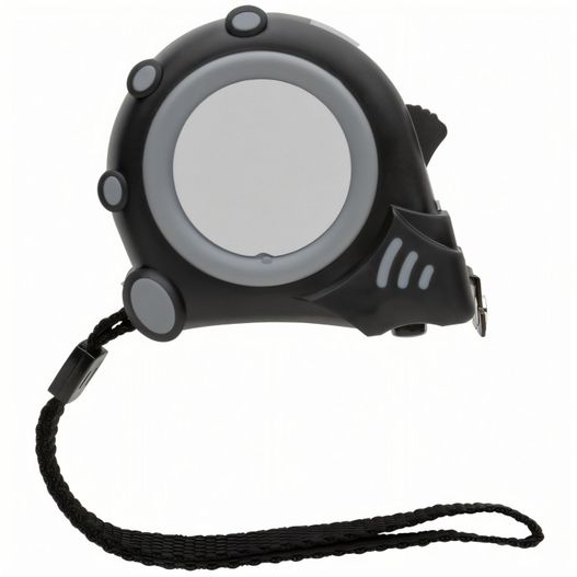 ein schwarzes und weißes foto eines bandmaßes Grip 3m/16mm Maßband aus RCS recyceltem Kunststoff (Bild 1)