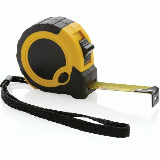 Produktabbildung 3m/16mm Maßband mit Stop-Taste aus RCS recycelt. Kunststoff 3m/16mm Maßband mit Stop-Taste aus RCS recycelt. Kunststoff (Bild 1)