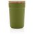 GRS rPP-Becher mit Bambusdeckel
