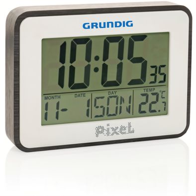 Grundig Thermometer, Wecker und Kalender