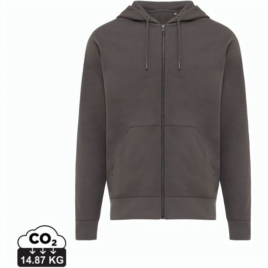 IQONIQ Abisko Zip-Kapuzenpullover aus recycelter Baumwolle (Bild 1)