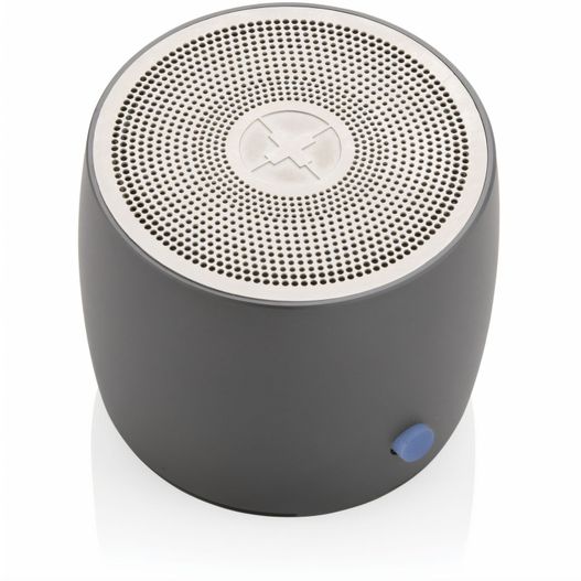 Swiss Peak 3W Basslautsprecher aus RCS recyceltem Aluminium (Bild 1)
