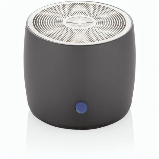 Swiss Peak 3W Basslautsprecher aus RCS recyceltem Aluminium (Bild 1)