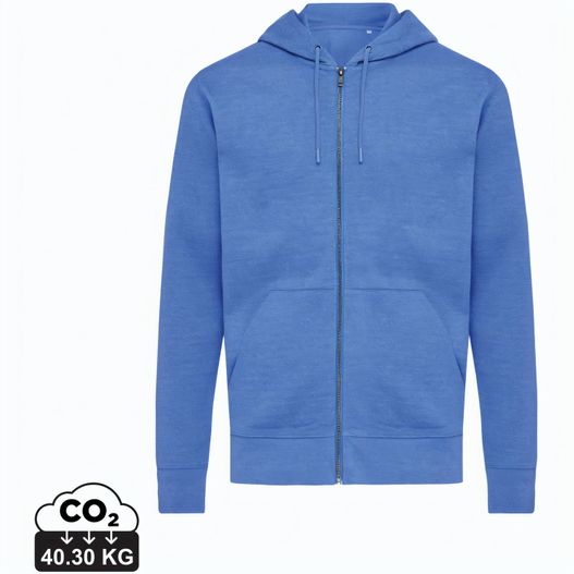 IQONIQ Abisko Zip-Kapuzenpullover aus recycelter Baumwolle (Bild 1)