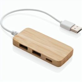 Bambus-Hub mit Type-C