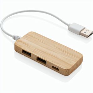 Bambus-Hub mit Type-C