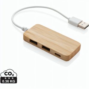 Bambus-Hub mit Type-C