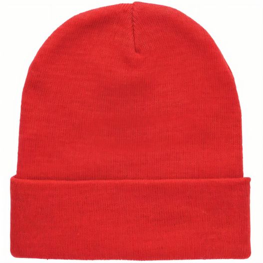 eine rote mütze auf weißem hintergrund Impact Polylana® Beanie mit AWARE™ Tracer (Bild 1)