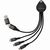 Terra 6-in-1-Ladekabel aus RCS recyceltem Aluminium (Bild 2)