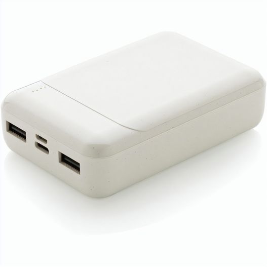 10.000 mAh Powerbank aus RCS Standard recyceltem Kunststoff (Bild 1)