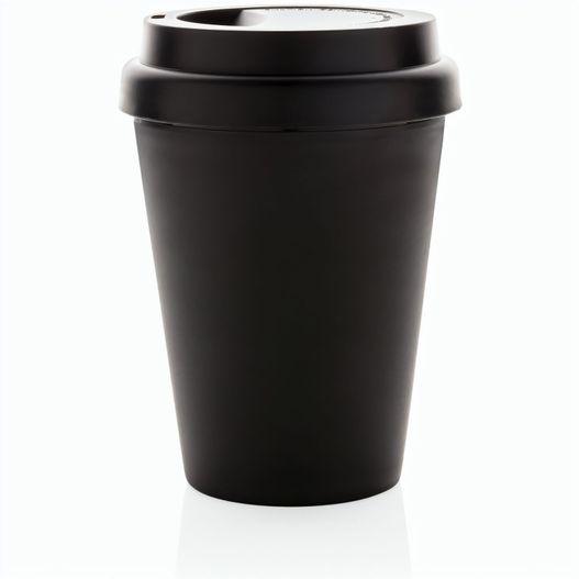 Produktabbildung Wiederverwendbarer doppelwandiger Kaffeebecher 300ml Wiederverwendbarer doppelwandiger Kaffeebecher 300ml (Bild 1)
