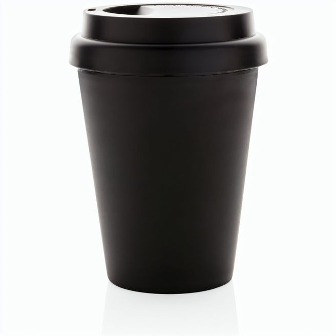 Wiederverwendbarer doppelwandiger Kaffeebecher 300ml
