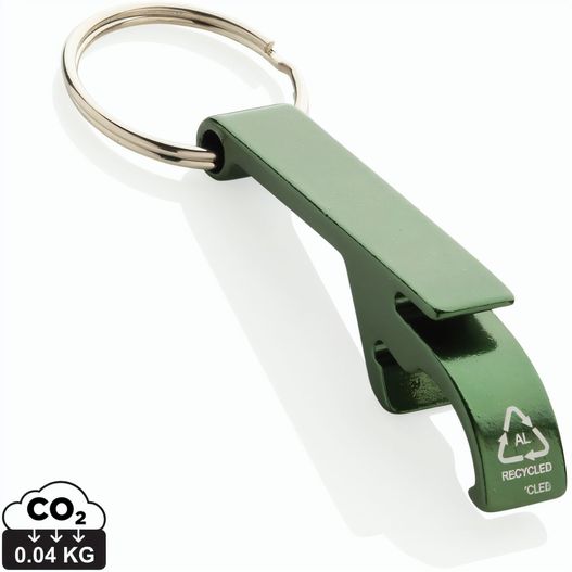 Produktabbildung Flaschen- und Dosenöffner aus RCS recyceltem Aluminium Flaschen- und Dosenöffner aus RCS recyceltem Aluminium (Bild 1)