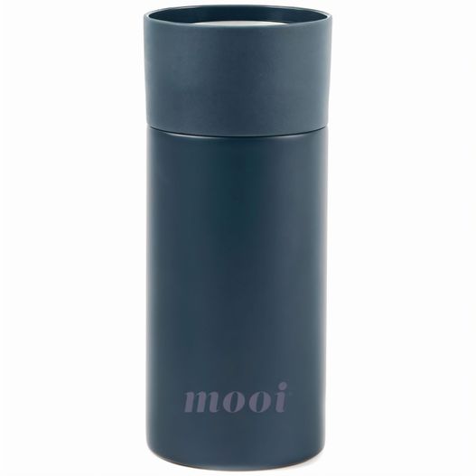 eine blaue tasse mit dem wort mooi darauf VINGA Otis Thermo-Becher "to go" (Bild 1)