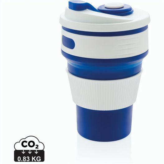 Produktabbildung faltbarer Silikon-Becher faltbarer Silikon-Becher (Bild 1)