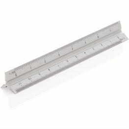 15cm Dreikantlineal aus Aluminium