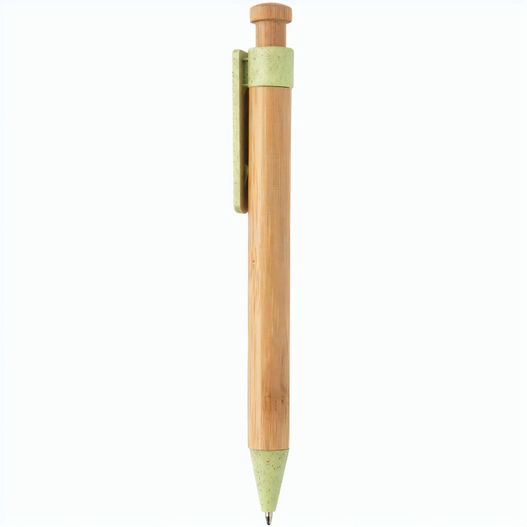 Produktabbildung Bambus Stift mit Wheatstraw-Clip Bambus Stift mit Wheatstraw-Clip (Bild 1)