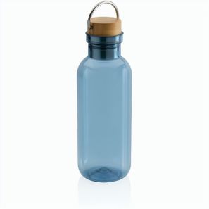 RCS rPET Flasche with Bambusdeckel und Griff