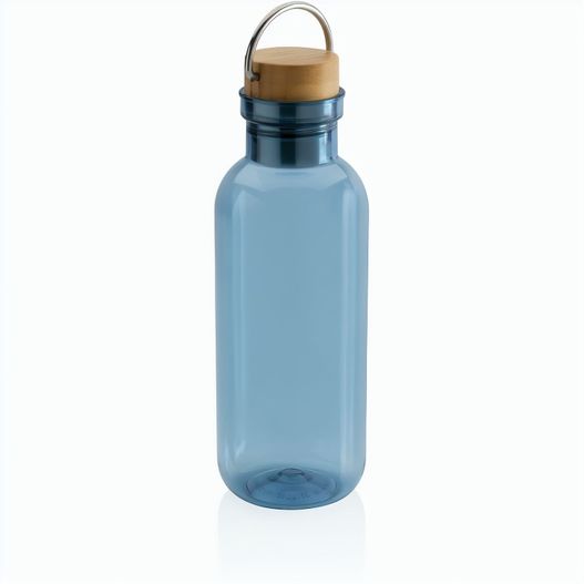 RCS rPET Flasche with Bambusdeckel und Griff (Bild 1)