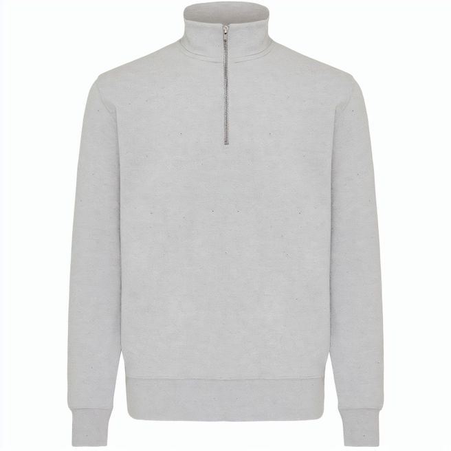 IQONIQ Elgon Quarter-Zip-Sweater aus rec. Baumwolle