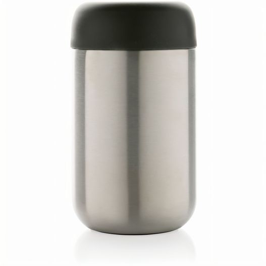 ein edelstahl und schwarzer kaffeekanister Brew Vakuumbecher aus RCS recyceltem Stainless-Steel (Bild 1)