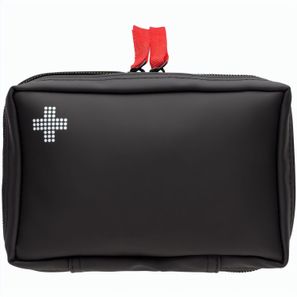 Erste-Hilfe-Set in RCS recycelter Nubuk-PU Tasche