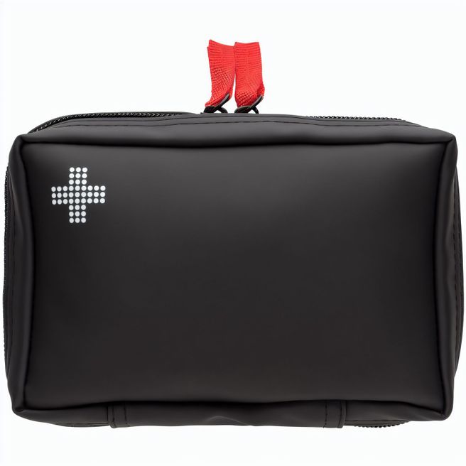 Produktabbildung Erste-Hilfe-Set in RCS recycelter Nubuk-PU Tasche Erste-Hilfe-Set in RCS recycelter Nubuk-PU Tasche