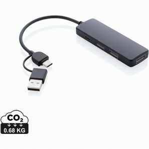 RCS recycelter USB-Hub mit Dual-Input