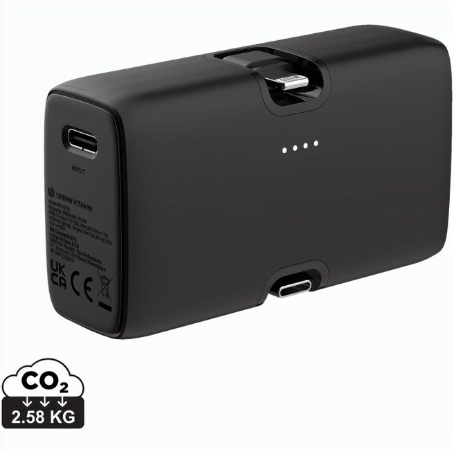 Produktabbildung Urban Vitamin Los Angeles 20W Powerbank aus RCS rec. Plastik Urban Vitamin Los Angeles 20W Powerbank aus RCS rec. Plastik