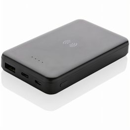 Produktabbildung 5.000mAh 5W Wireless Powerbank aus RCS recyceltem Kunststoff 5.000mAh 5W Wireless Powerbank aus RCS recyceltem Kunststoff