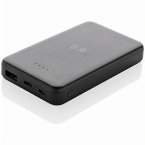 5.000mAh 5W Wireless Powerbank aus RCS recyceltem Kunststoff