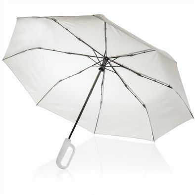 Yara 21“ AWARE™ rPET Regenschirm mit Karabiner