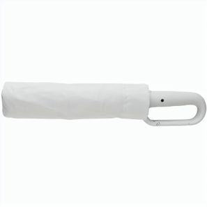 Yara 21“ AWARE™ rPET Regenschirm mit Karabiner