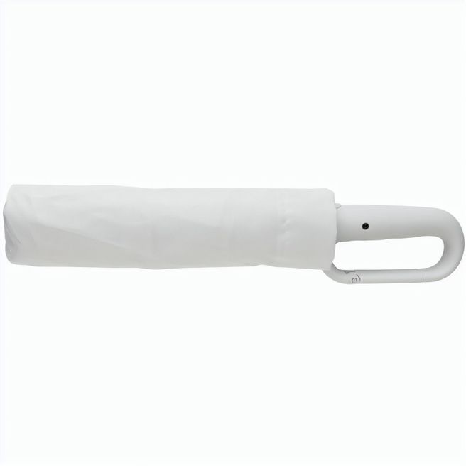 Yara 21“ AWARE™ rPET Regenschirm mit Karabiner