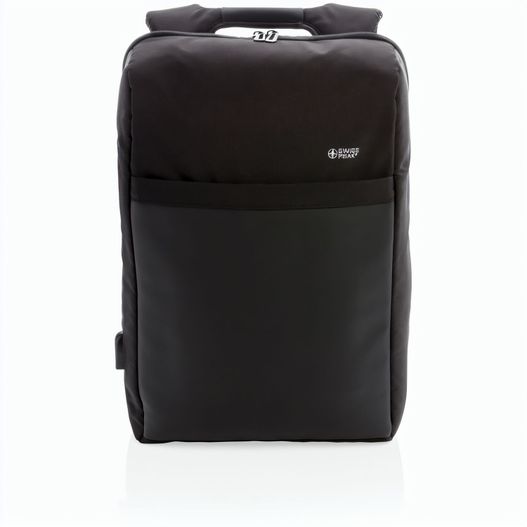 Produktabbildung Swiss Peak 15" Anti-Diebstahl RFID & USB Rucksack Swiss Peak 15" Anti-Diebstahl RFID & USB Rucksack (Bild 1)