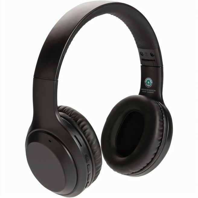 Kopfhörer aus RCS Standard recyceltem Kunststoff