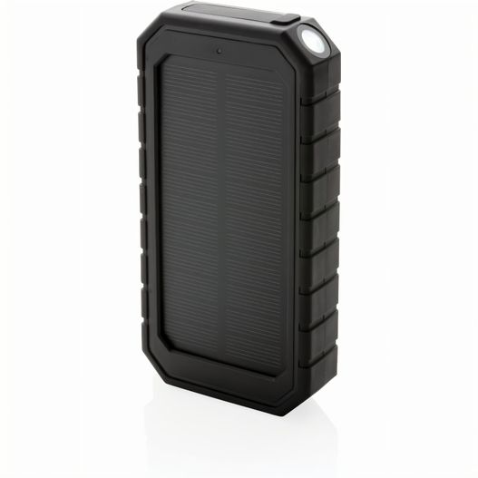 ein solarbetriebenes telefongehäuse auf einer weißen oberfläche 10.000 mAh Solar-Powerbank mit 10W Wireless aus RCS Plastik (Bild 1)