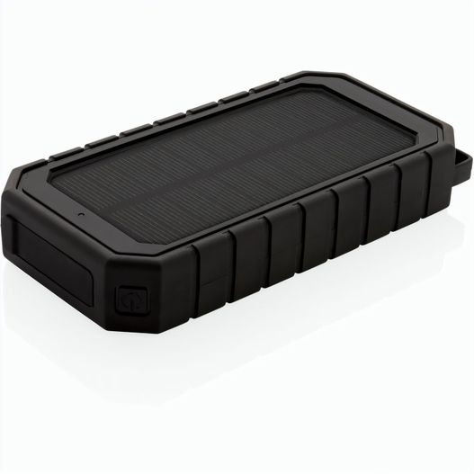 Produktabbildung 10.000 mAh Solar-Powerbank mit 10W Wireless aus RCS Plastik 10.000 mAh Solar-Powerbank mit 10W Wireless aus RCS Plastik (Bild 1)