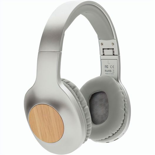 Produktabbildung Dakota Bambus kabelloser Kopfhörer Dakota Bambus kabelloser Kopfhörer (Bild 1)
