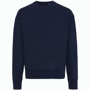 IQONIQ Kruger Relax-Rundhals-Sweater aus recycelt. Baumwolle