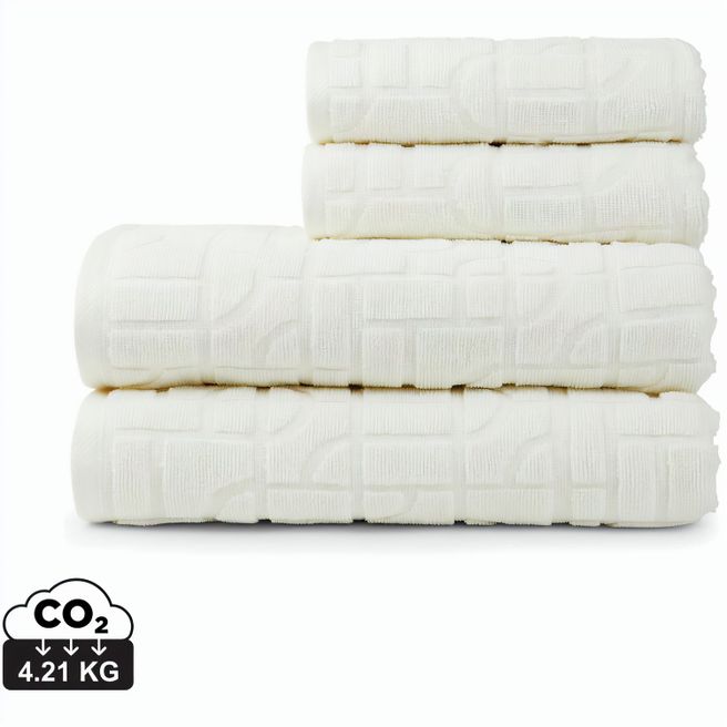 Produktabbildung VINGA Verso Handtuch aus OCS Bio-Baumwolle, 4er-Set VINGA Verso Handtuch aus OCS Bio-Baumwolle, 4er-Set