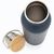Moderne Stainless-Steel Flasche mit Bambusdeckel (Bild 4)