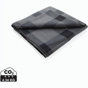Weiche karierte Fleece-Decke