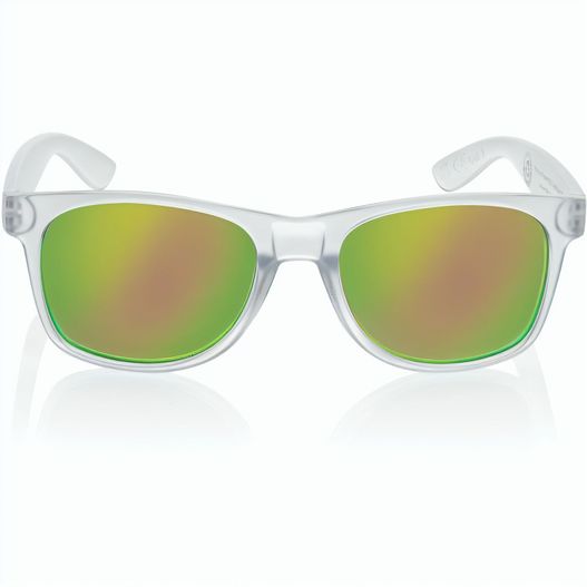 Produktabbildung Gleam Sonnenbrille aus RCS rec. PC mit verspiegelten Gläsern Gleam Sonnenbrille aus RCS rec. PC mit verspiegelten Gläsern (Bild 1)