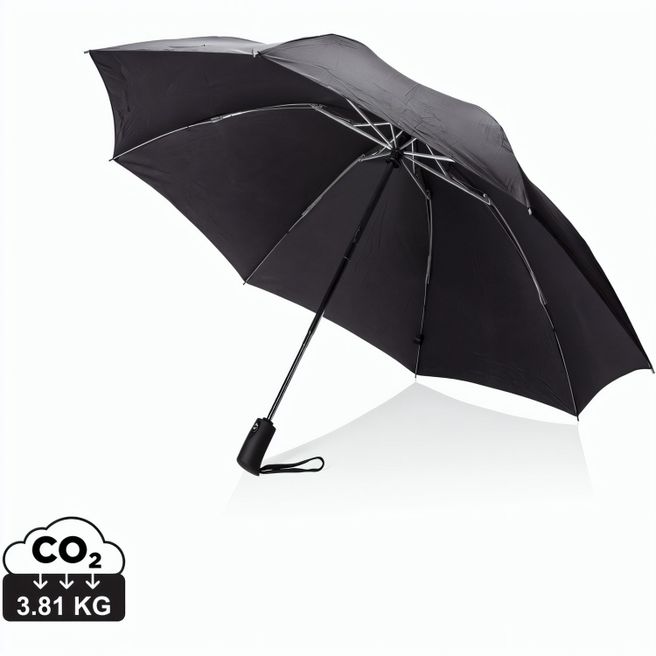 Swiss Peak AWARE™ 23" faltbarer umgekehrter Regenschirm