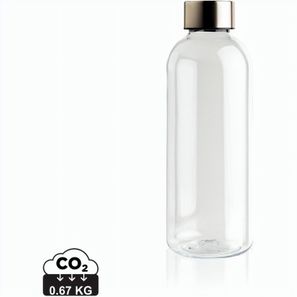 Auslaufsichere Trinkflasche mit Metalldeckel