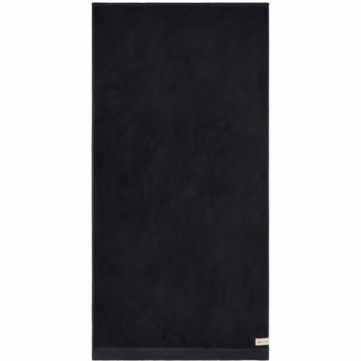 ein schwarzes handtuch auf weißem hintergrund VINGA Birch Handtuch 70x140, 450gr/m² (Bild 1)